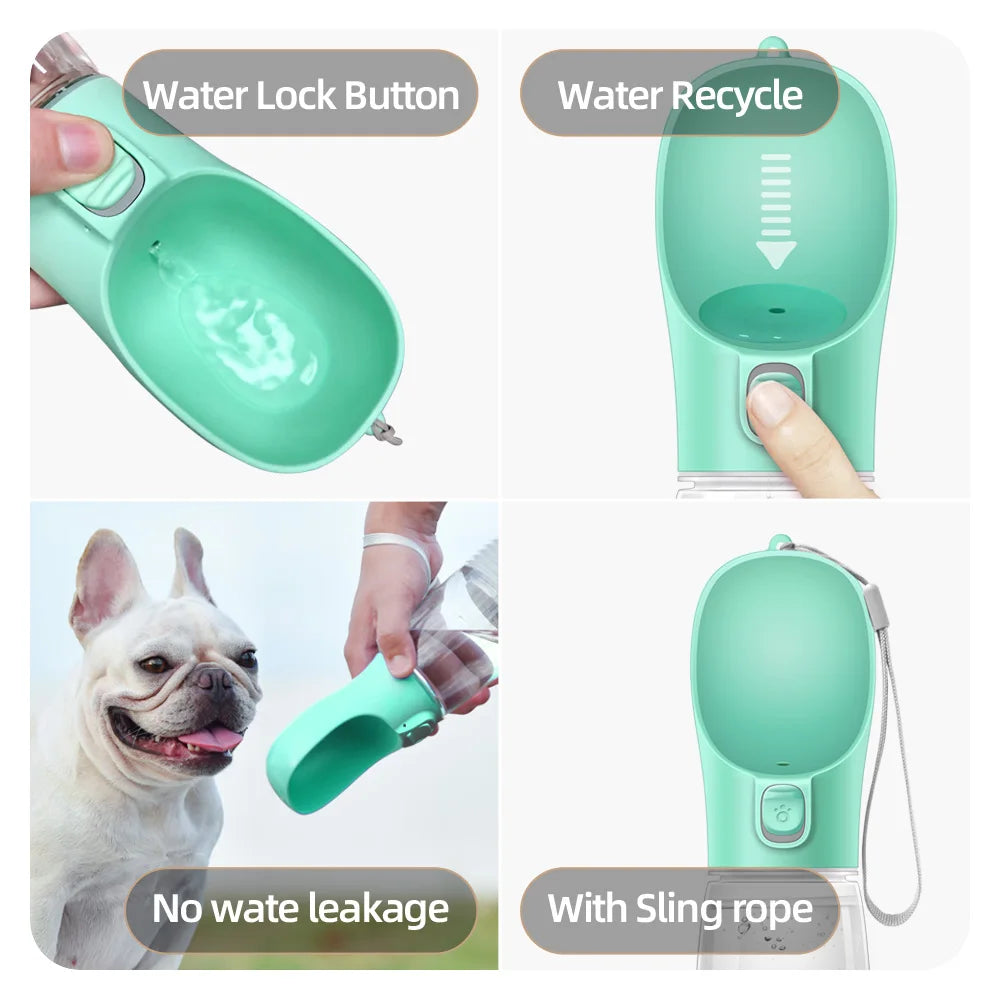 Leakproof Dog Water Bottle for Travel | PawLane